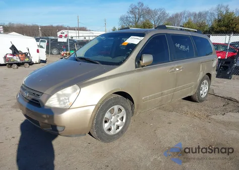 2007 Kia Sedona Lx z USA, uszkodzony, nr VIN KNDMB233176167665